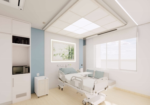Comfortable Hospital Rooms