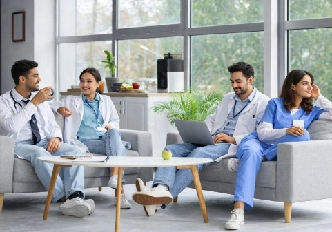 Relaxing Doctor’s Lounge